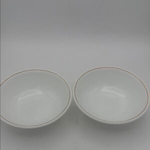 Set of 2 retired Corelle Indian Summer cereal bowls 6 1/4”